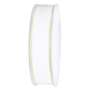 Cinta de alambre con lurex 25 mm / 25 m