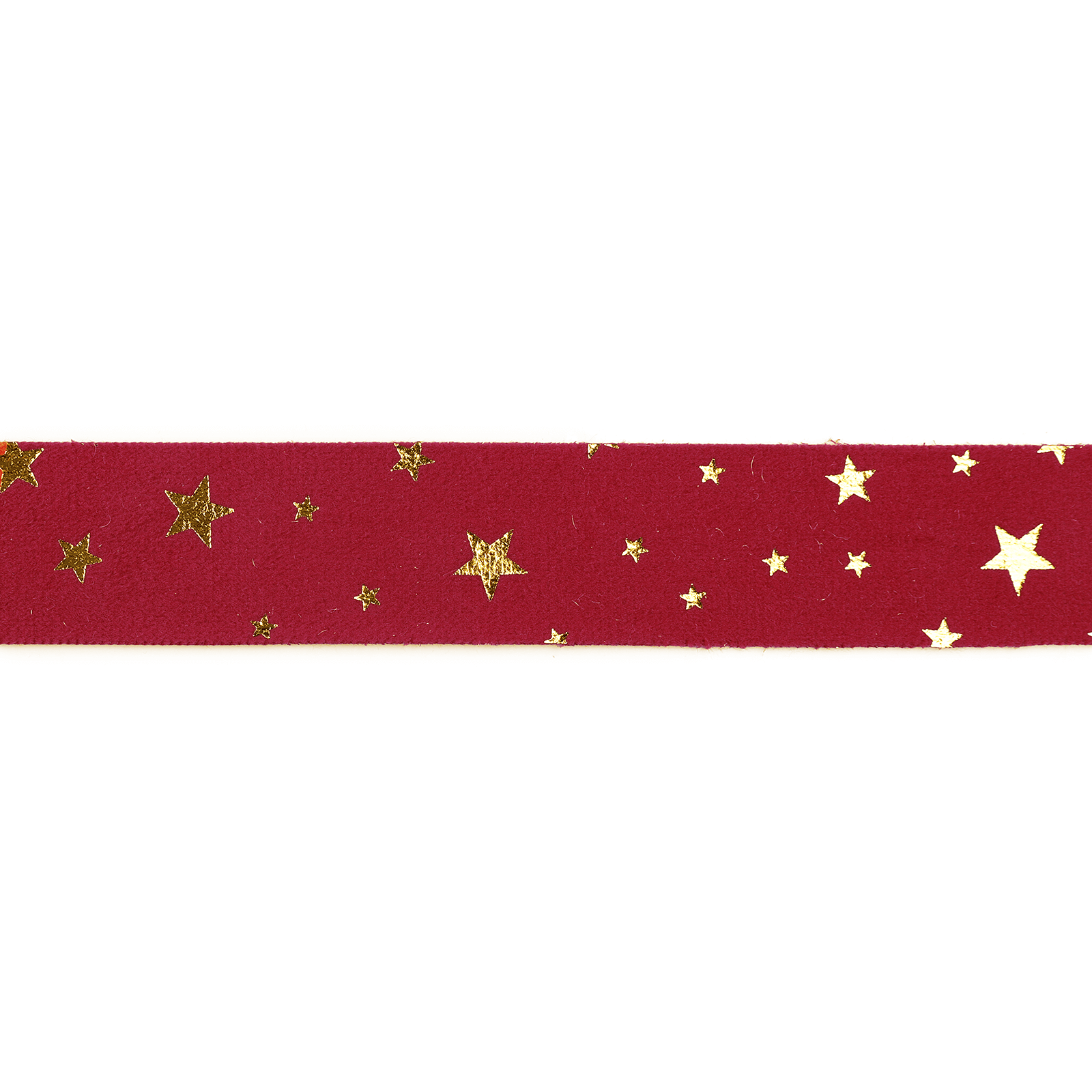 Samtband mit Goldsternen 25 mm / 15m - 1 Samtband mit Goldsternen 25 mm / 15m - 1