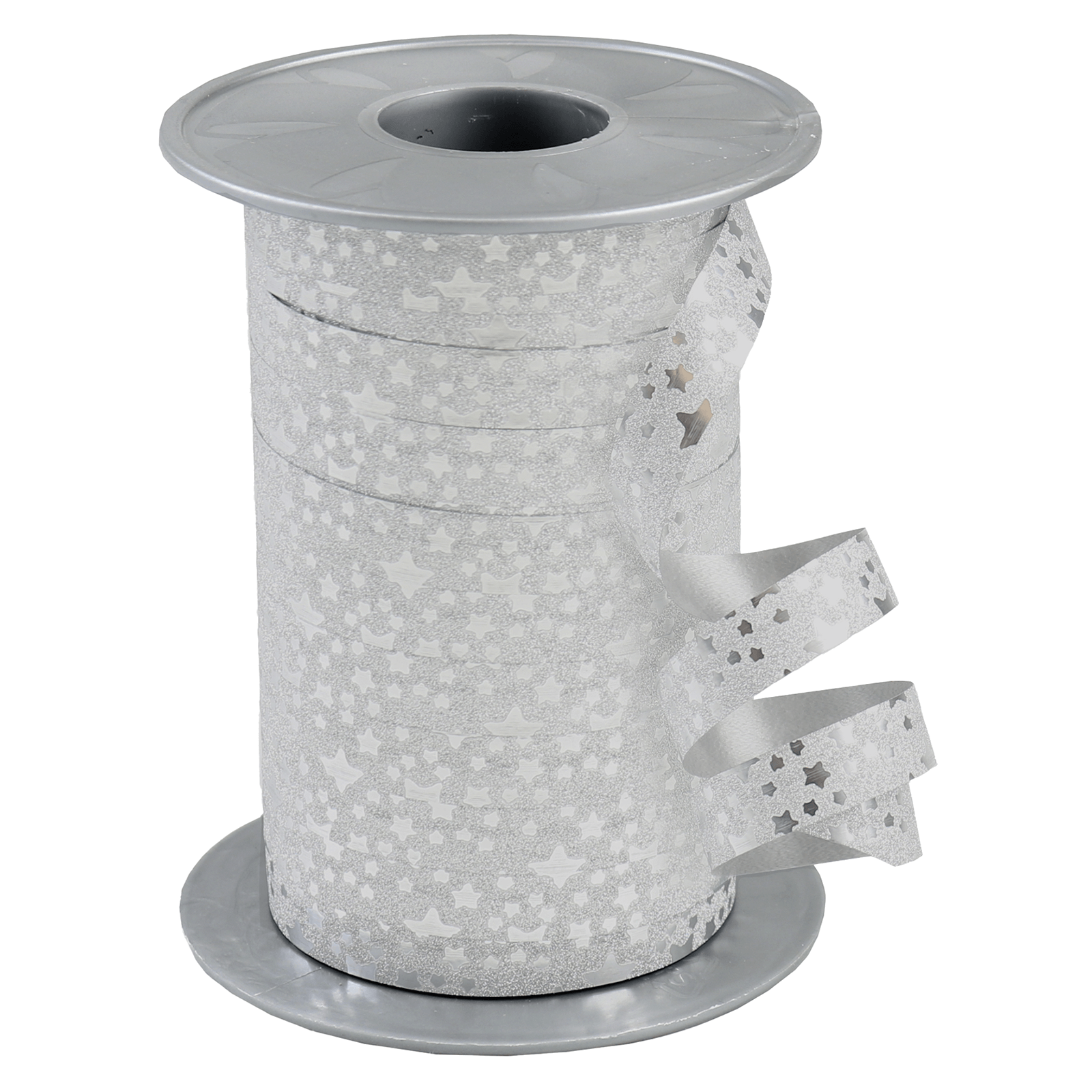 Ringelband Glitter Sterne 10 mm / 100 m - 0 Ringelband Glitter Sterne 10 mm / 100 m - 0