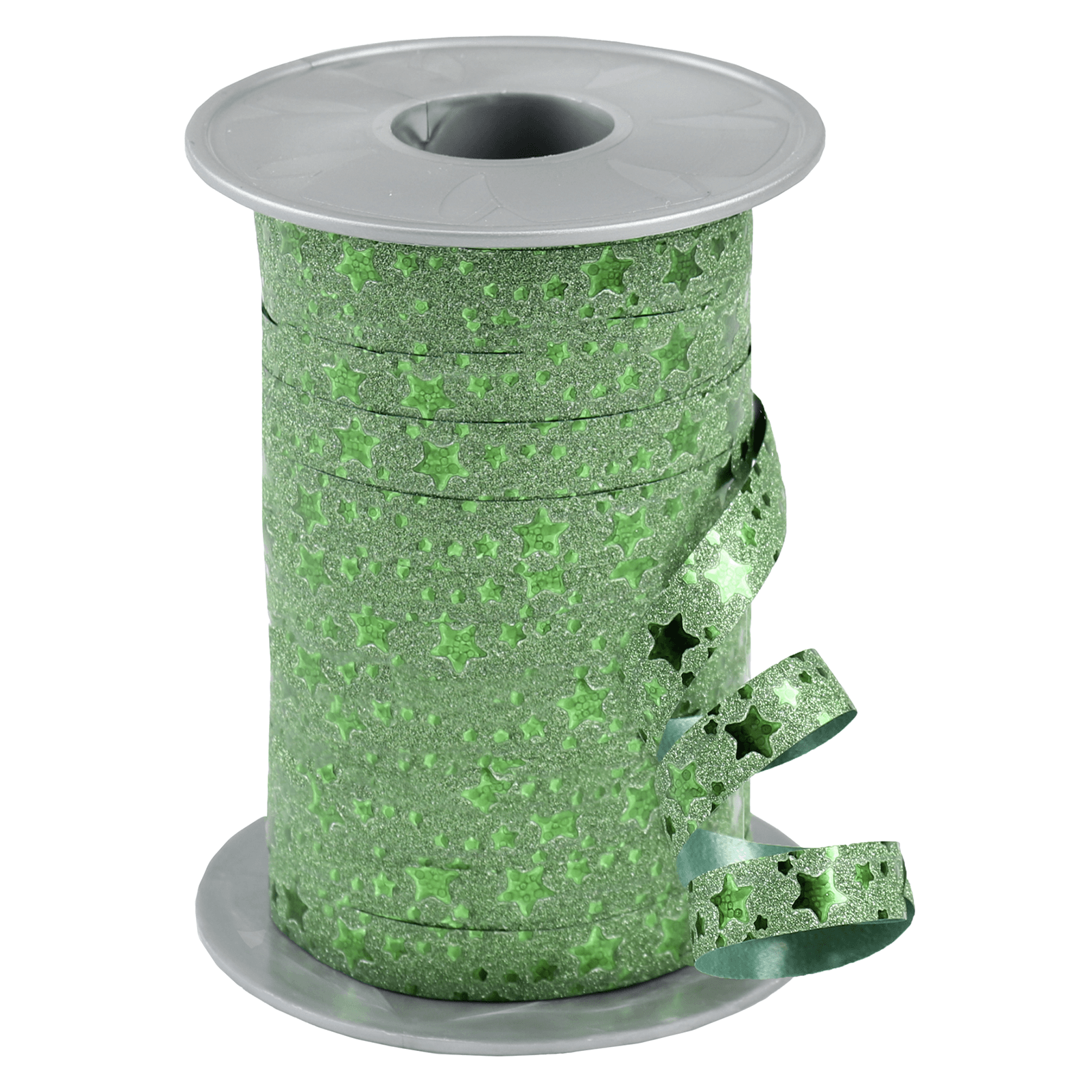 Ringelband Glitter Sterne 10 mm / 100 m - 0 Ringelband Glitter Sterne 10 mm / 100 m - 0