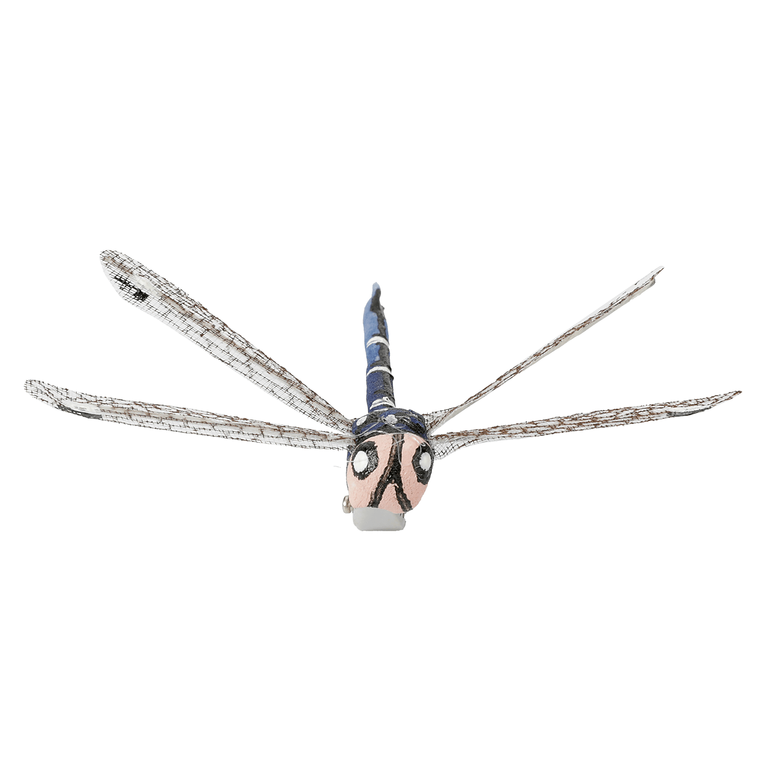 Deco libélulas púrpura 6 unid. Set 10,5 cm - 5