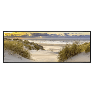 Bild Düne mit Wolken 140 x 50 cm