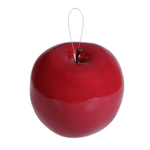 Künstlicher Deko Apfel rot glänzend aus Hartschaum - 2