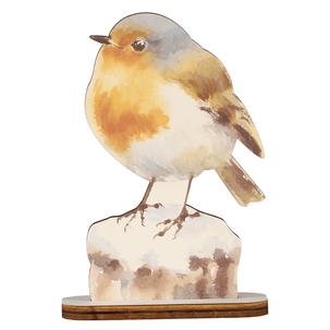 Présentoir Rouge-gorge 20 cm