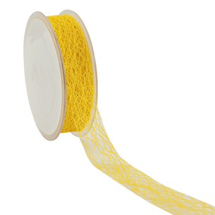 Deko Geschenkband Wabendesign 25 mm x 20 m