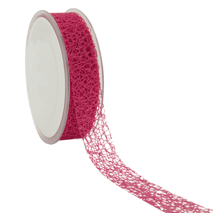 Deko Geschenkband Wabendesign 25 mm x 20 m