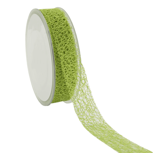 Deko Geschenkband Wabendesign 25 mm x 20 m