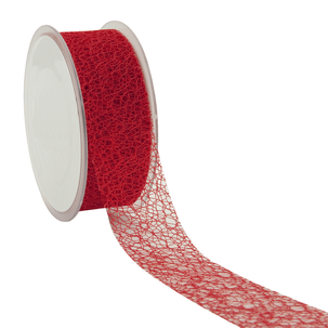 Deko Geschenkband Wabendesign 38 mm x 20 m