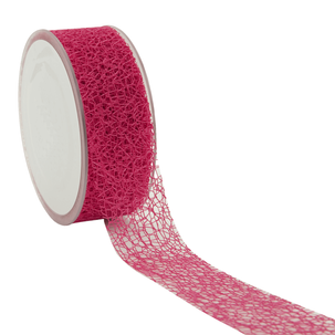 Deko Geschenkband Wabendesign 38 mm x 20 m