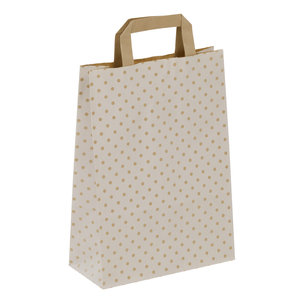 Papiertragetasche "Dots" 31 x 22 cm