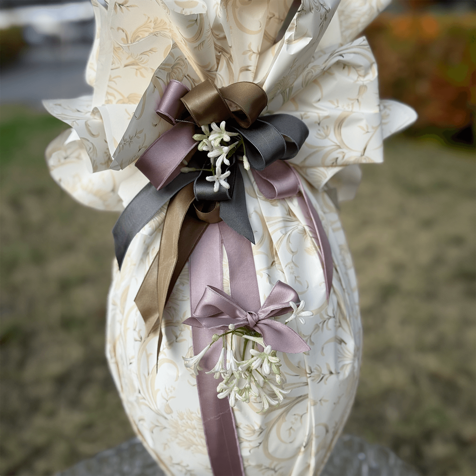 Lumifol Metallicfolie Rankengeflüster 100 cm, 10 m - 2 Lumifol Metallicfolie Rankengeflüster 100 cm, 10 m - 2