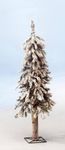 Snowy Artificial Fir Tree Alpine Fir 60 cm - 3