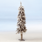 Snowy Artificial Fir Tree Alpine Fir 90 cm - 0