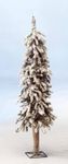 Snowy Artificial Alpine Fir Tree 120 cm - 4