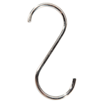 Clothes hook S-shape, length 12 cm - 0