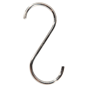 Clothes hook S-shape, length 12 cm