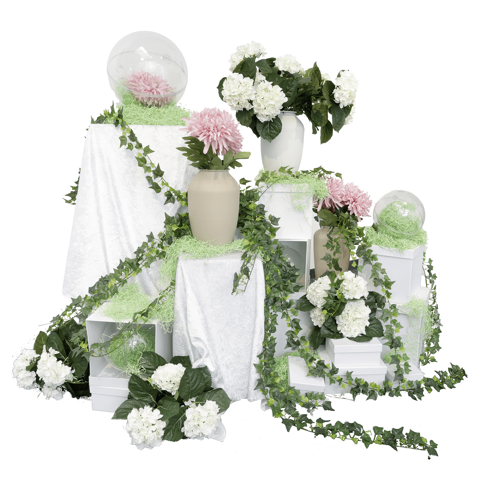 Peau d'ange larg. 150 cm, blanche - 3