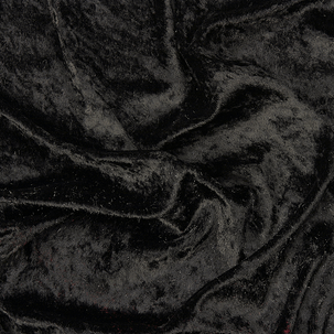 Panne velvet width 150 cm, black