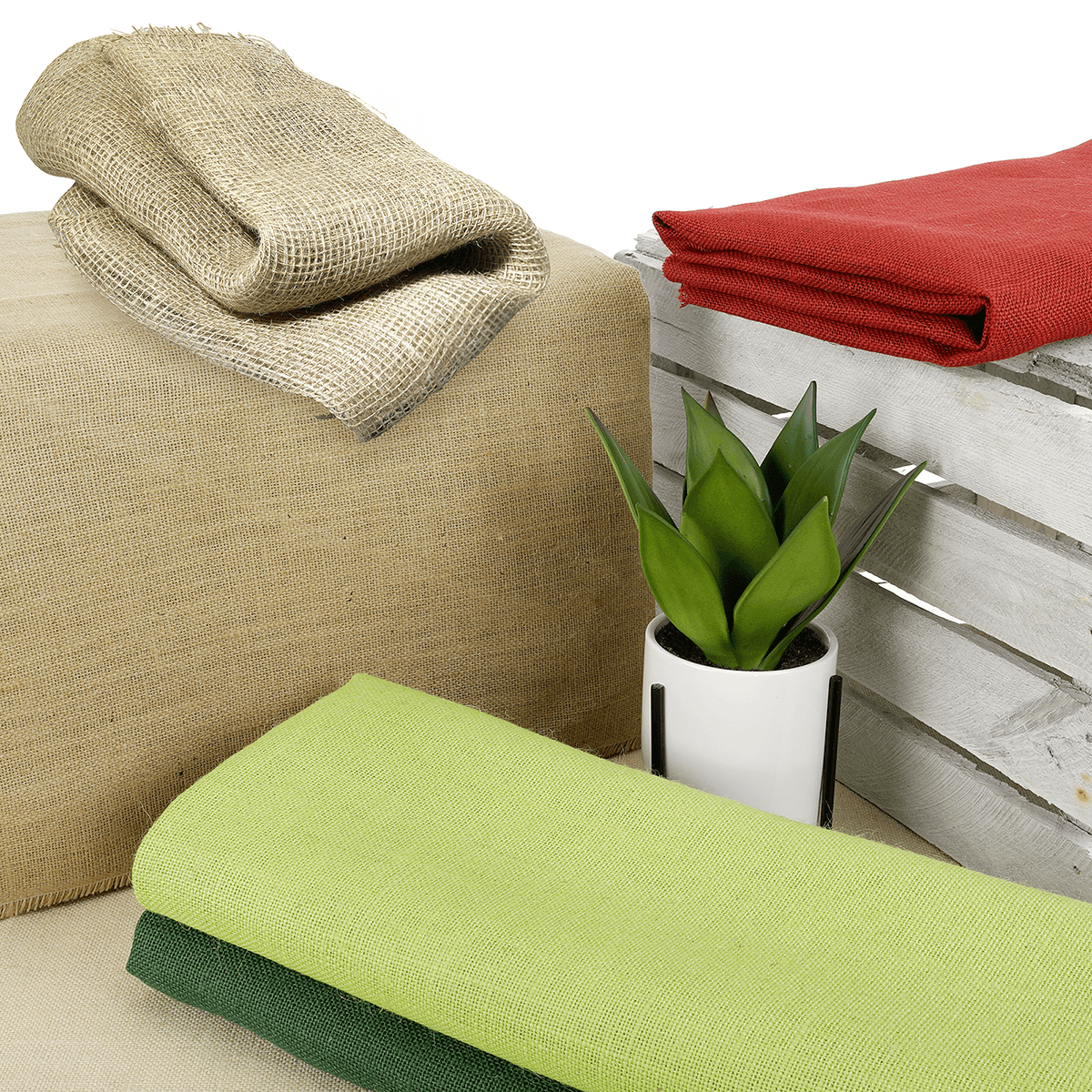 Jute crème, larg. 160 cm - 1