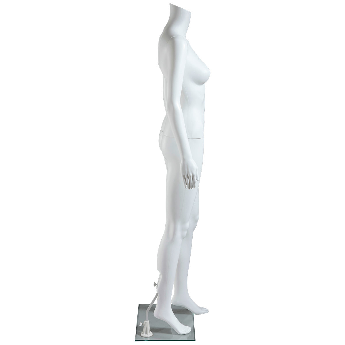 Female mannequin without head 163 cm white - 3 Female mannequin without head 163 cm white - 3