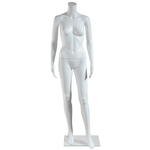 Female mannequin without head 163 cm white - 0