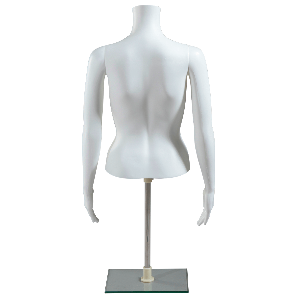 Torso femenino PE ecológico, blanco - 4 Torso femenino PE ecológico, blanco - 4