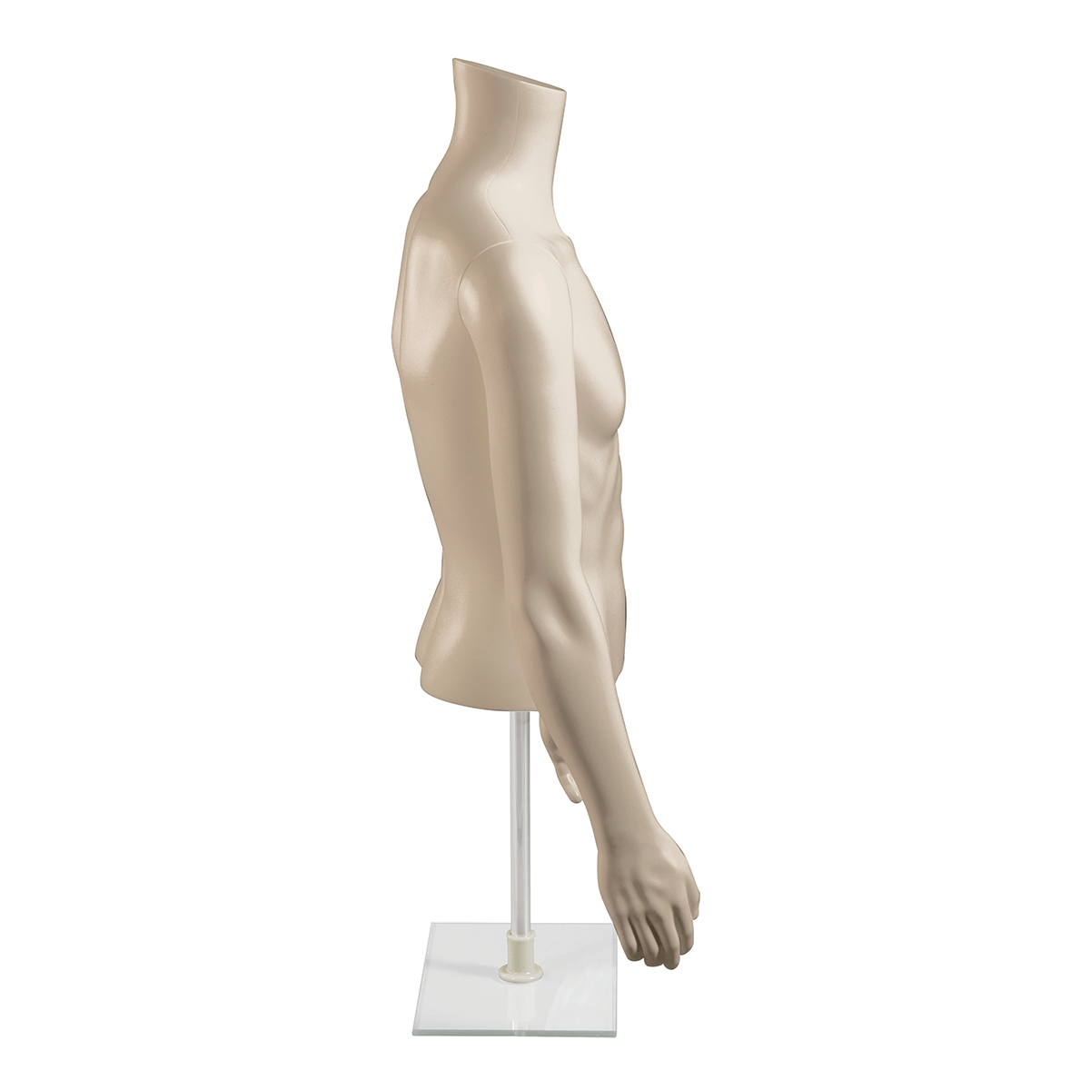 Torso masculino PE ecológico, color de la piel - 3 Torso masculino PE ecológico, color de la piel - 3