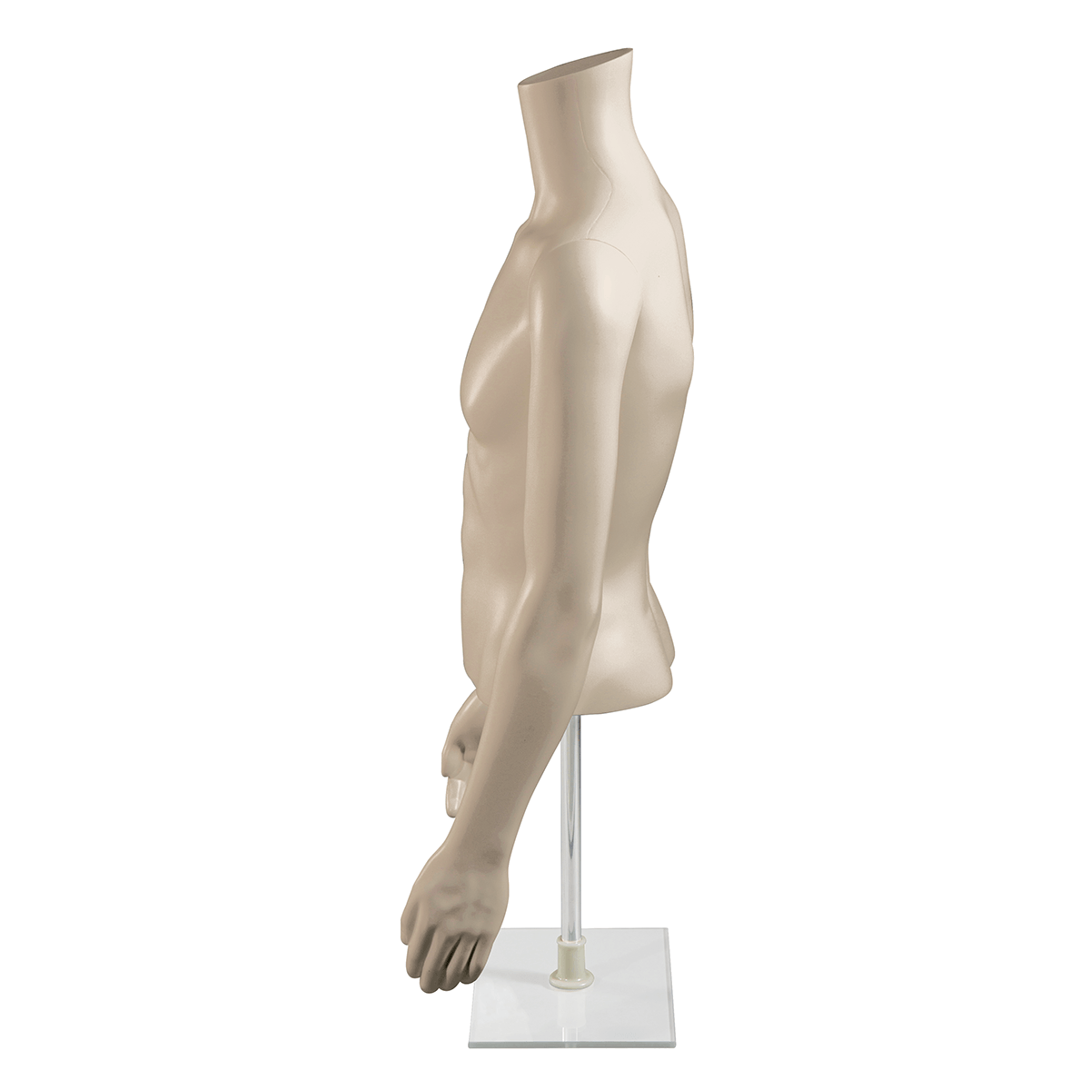 Torso masculino PE ecológico, color de la piel - 6 Torso masculino PE ecológico, color de la piel - 6