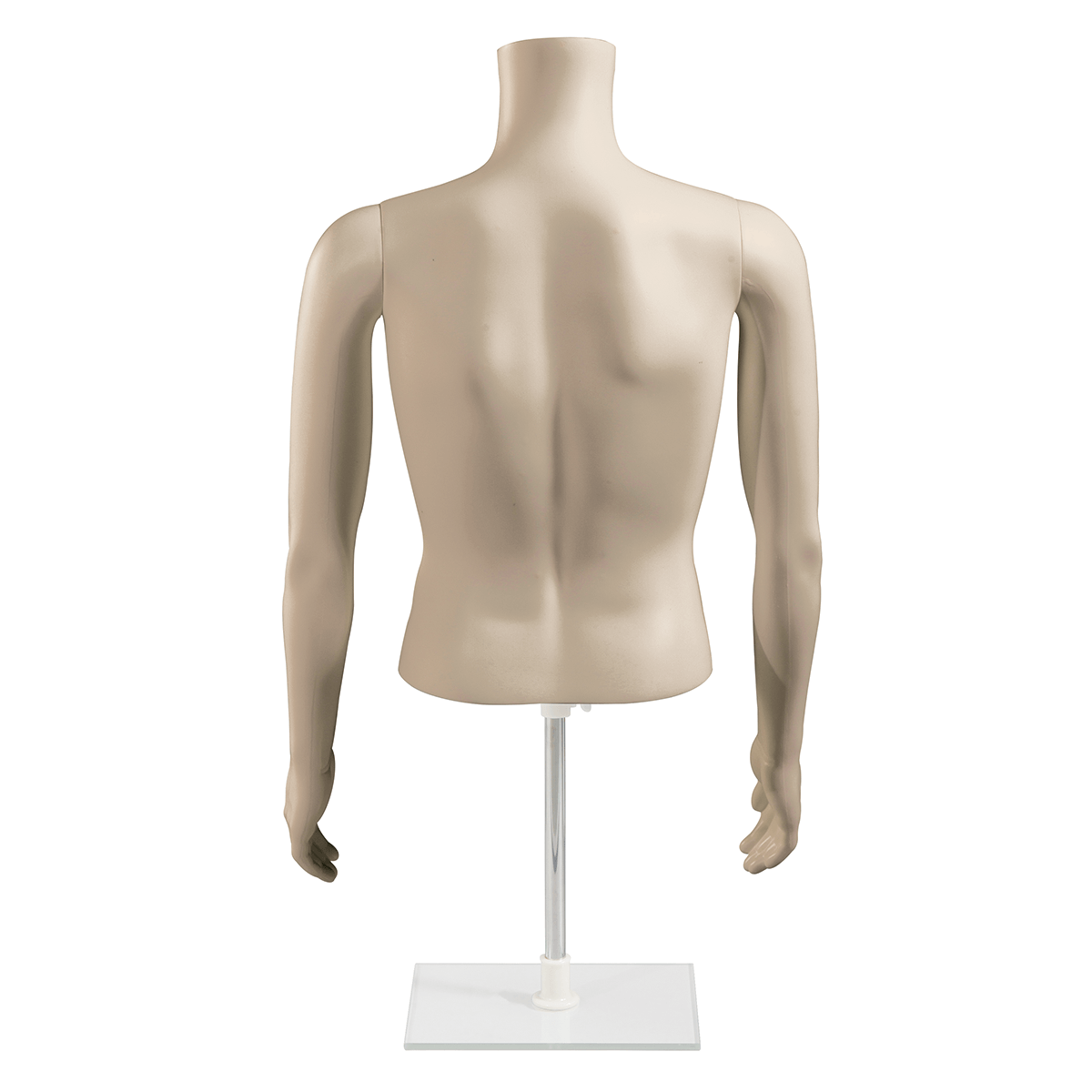 Torso masculino PE ecológico, color de la piel - 5 Torso masculino PE ecológico, color de la piel - 5