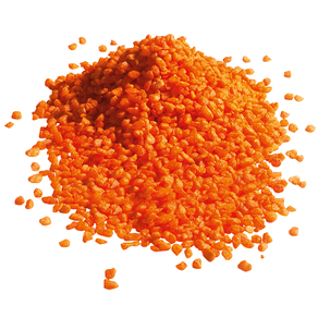 Decorative granulate orange, 1 kg