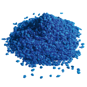 Decorative granulate blue, 1 kg