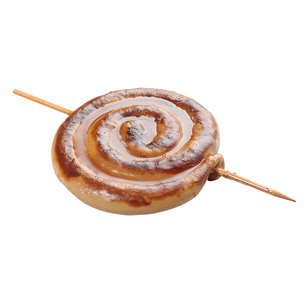 Escargot barbecue alimentaire factice 8 cm Ø