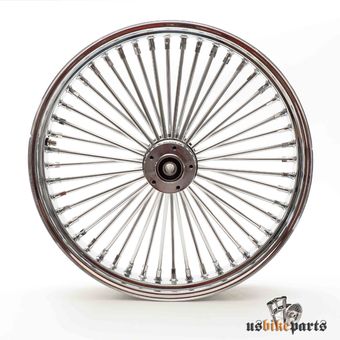 Big Spoke Felge, Hinten, Schwarz, 8,5x18", Für Harley-Davidson Mit TÜV! | Hinterräder | Big