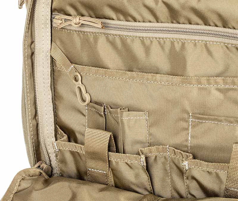 5.11 Tactical Rush24 Sandstone_Einzelfächer Detail