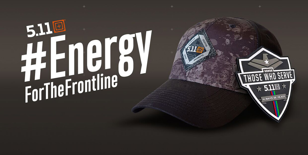 5.11 Tactical #EnergyForTheFrontline Aktion
