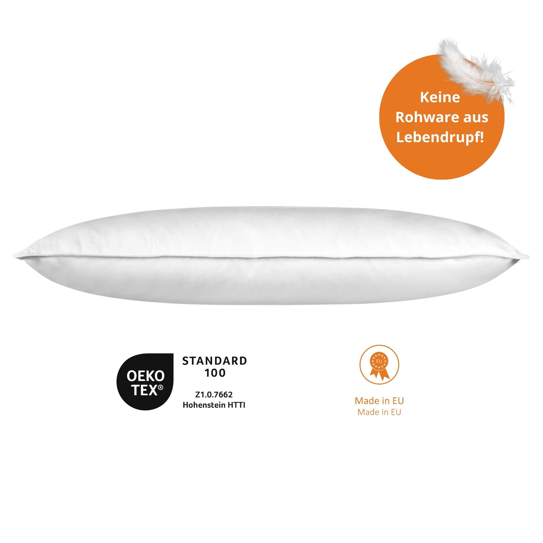 Kopfkissen Waschmittel Federkissen Waschmaschine Feder Daunen