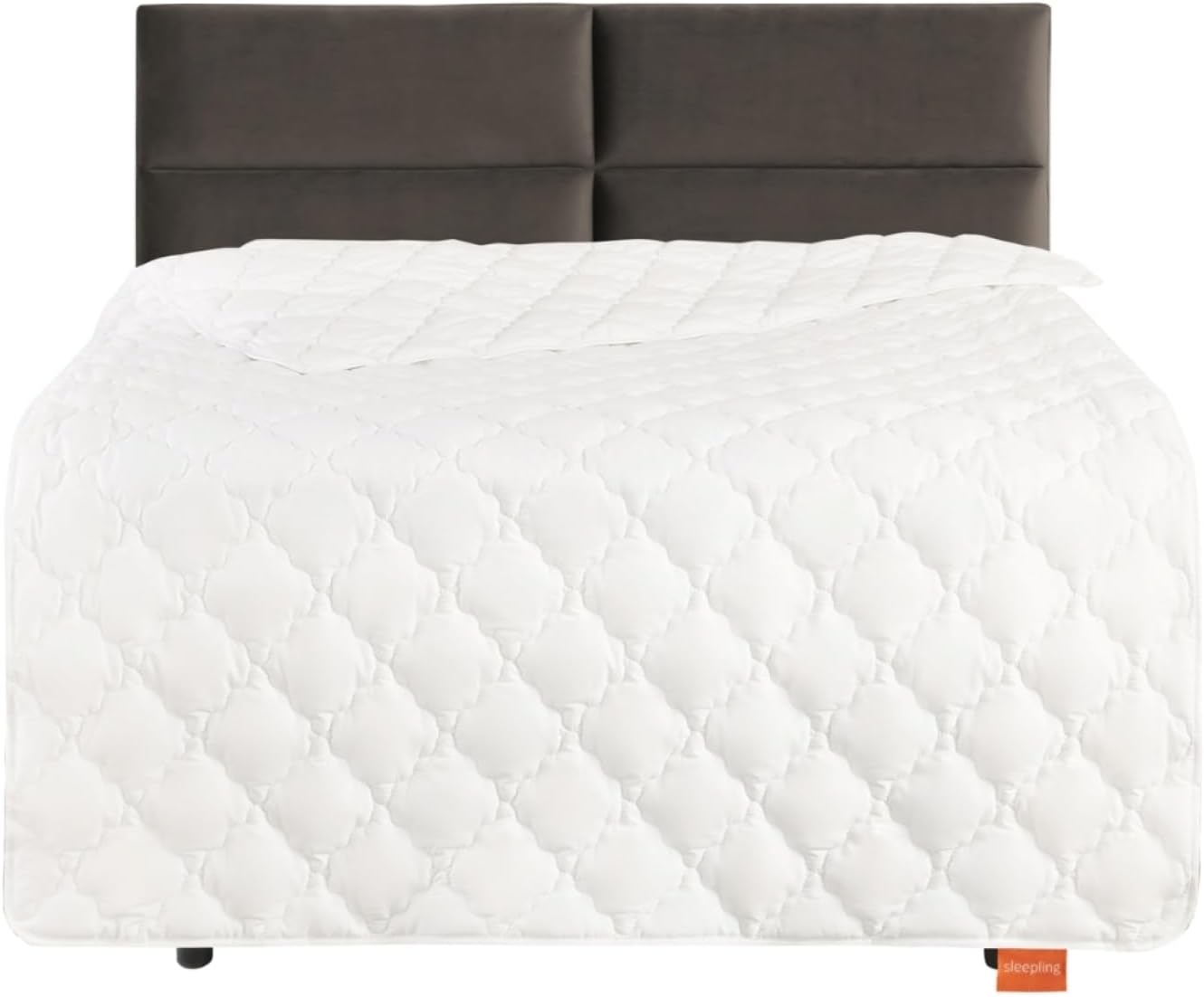 sleepling Bettdecke Bambus, Sommerbettdecke Sommerdecke, Bezug 100 %  Baumwolle versteppt mit Fllung aus 60% Viskose (Bambus-Zellstoff) und 40%  Polyester, kotex, waschbar, wei | sleepling