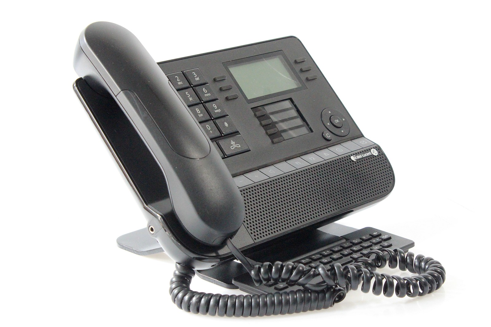 Alcatel Lucent 8029 Premium DeskPhone Systemtelefon schwarz ...