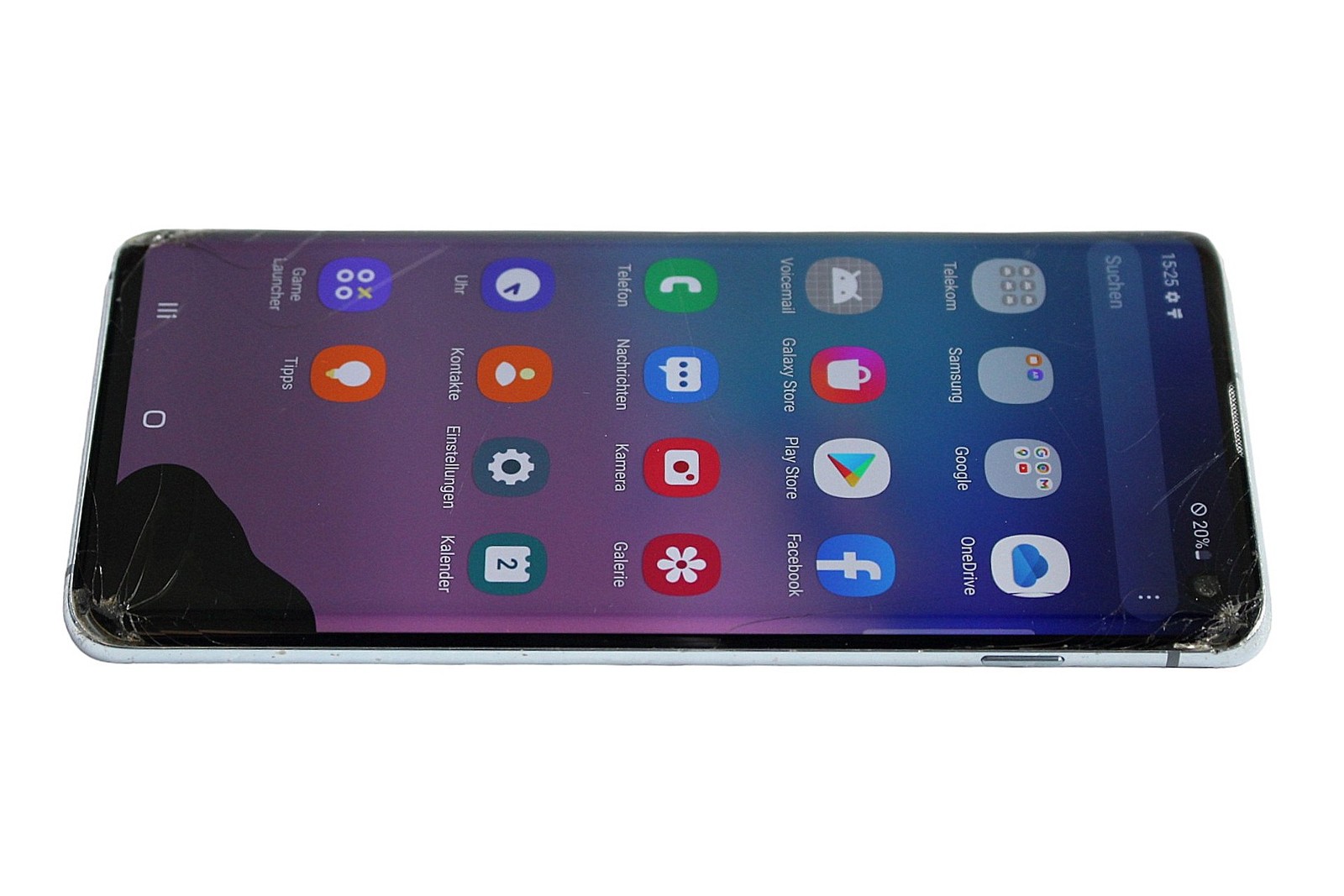 Sperrbildschirm Uhr Uhrzeit Display Samsung Galaxy S10 Uhrzeit