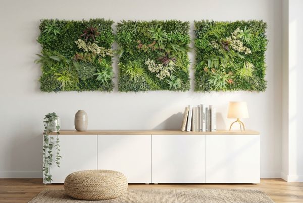 Pflanzenwand Set Wohnzimmer