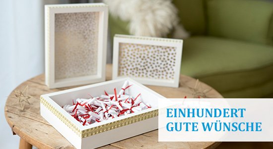 Geschenk im Bilderrahmen