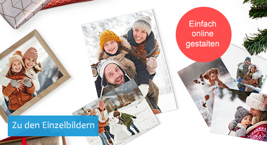 Fotos für Bilderrahmensets online gestalten