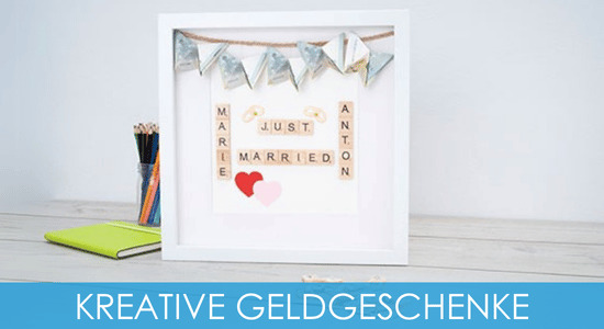 Bilderrahmen Geldgeschenk