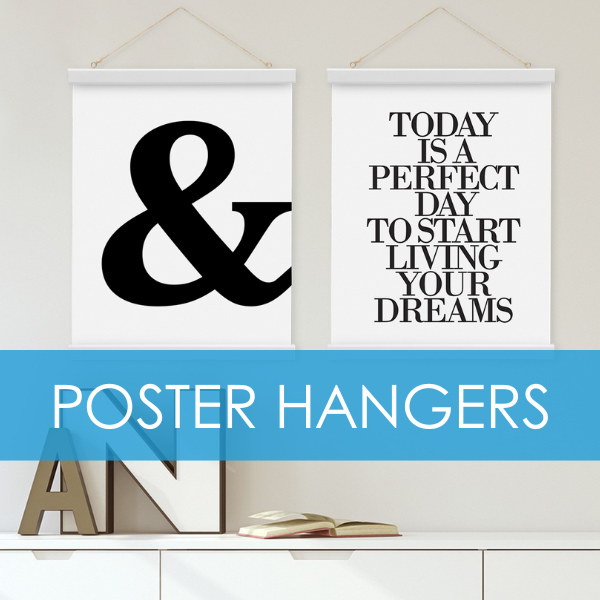 Poster hangers
