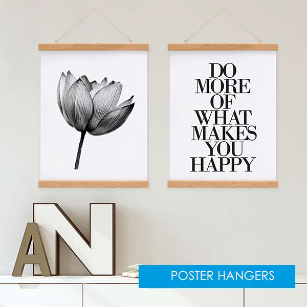 Poster hangers