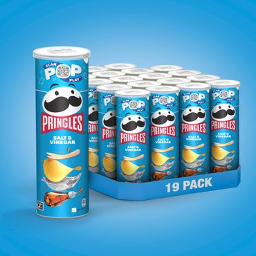 Pringles Salt & Vinegar - 19x 165g