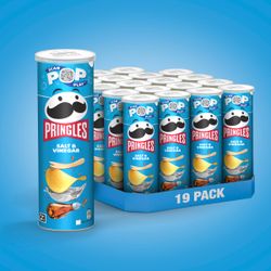 Pringles Salt & Vinegar - 19x 165g