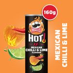 Pringles Hot Mexican Chilli & Lime Flavour - 19 x