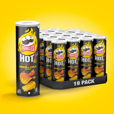 Pringles Hot Cheese & Chilli -