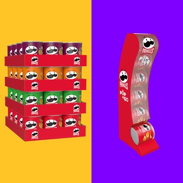 Pringles Starter Kit - Banane mit 4x 12x 40g